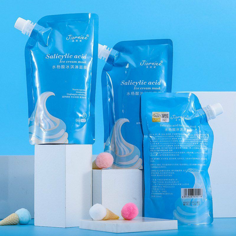 JIORNIEE Salicylic Acid Ice Cream Mask - 300 ml