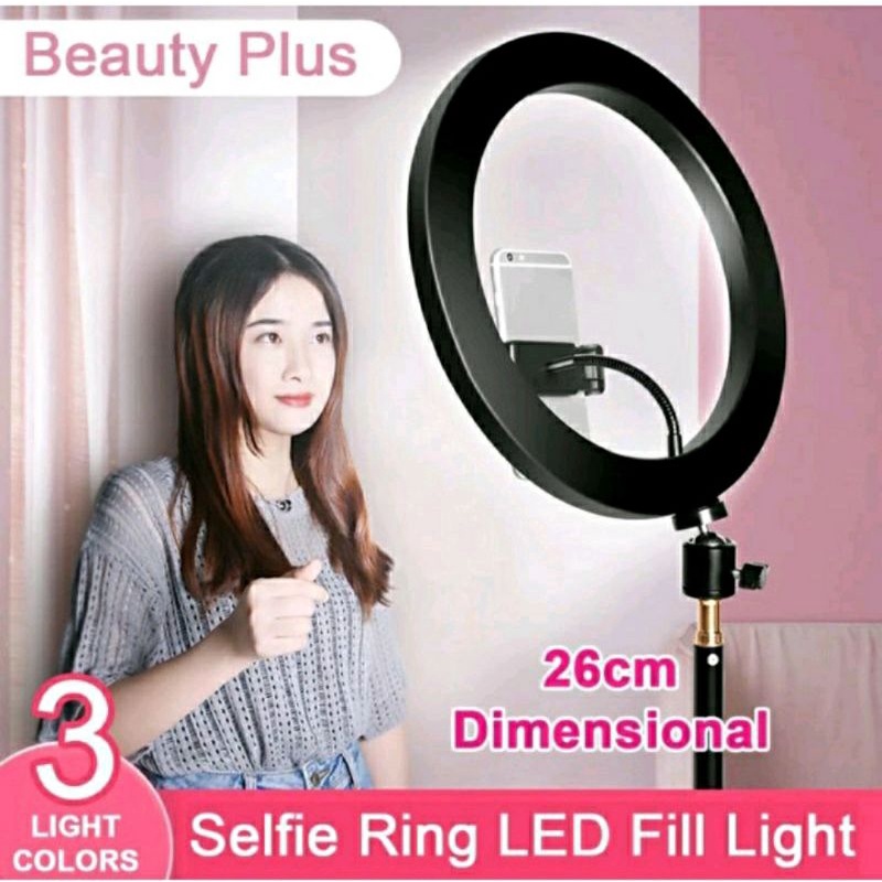 TRIPOD LED SELFIE RING M26 M33 LIGHT HOLDER 2.1METER