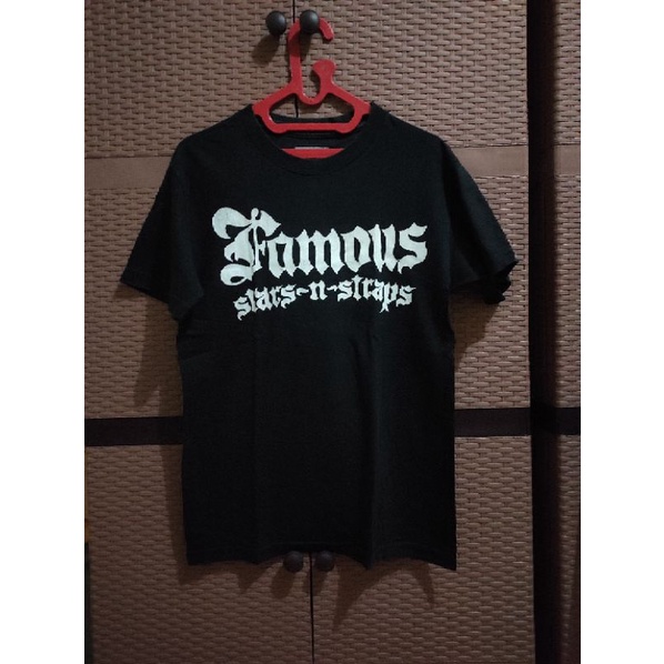 Famous Stars and straps Black tee original