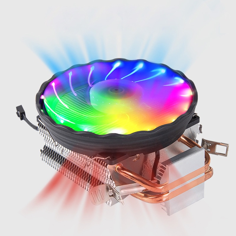 Bt Pendingin CPU Heatpipe Tembaga Untuk Aurora Light Cooling Fan 90mm LGA 2011radiator Heatsink