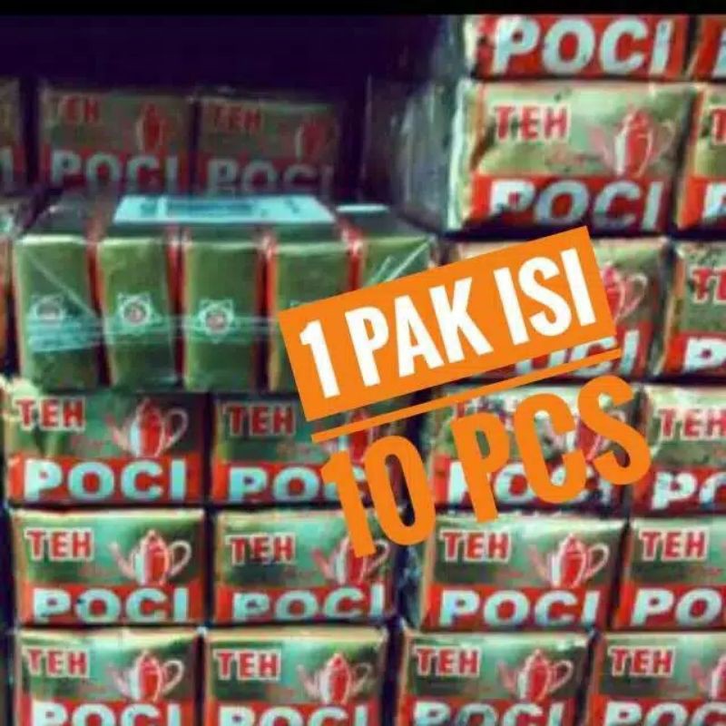 

Teh poci gold 10 gram × 10 pcs khas tegal slawi