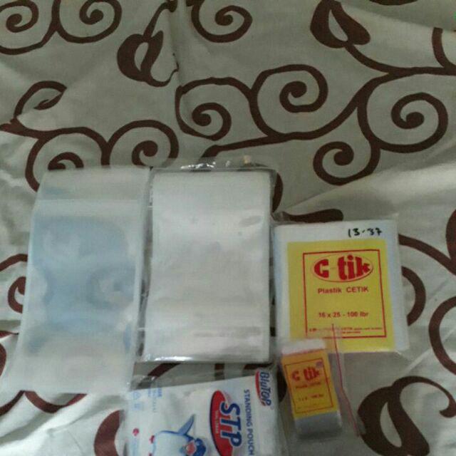 Terlaris Plastik Klip 16x25 Tebal Packing Zipper Ziplock Kemasan Baju Anak Distro Hijab 16 X 25 Ctik