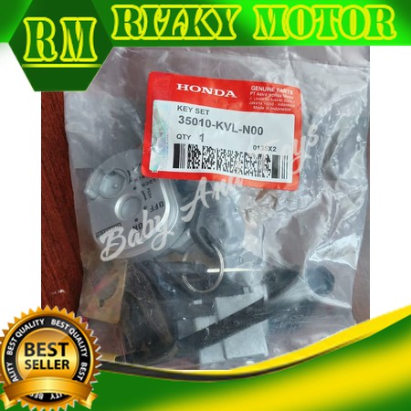 Kunci Kontak Jok Set Honda Supra x 125 Batman Karbu Karburator KVL Istimewa RM5411