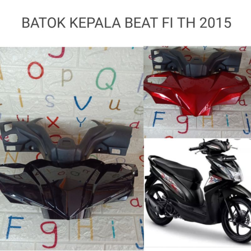 BATOK KEPALA BEAT FI TAHUN 2015 TOTOK BEAT FI ESP KEPALA DEPAN BELAKANG BEAT FI