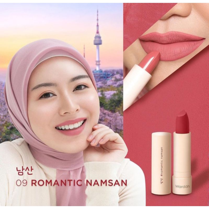 wardah colorfit korea edition no 09 romantic namsa/ lipstik viral