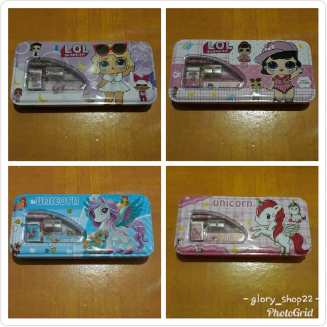 

Kotak pensil kaleng/kotak pensil susun/kotak pensil set/tempat pensil/tempat pensil kaleng