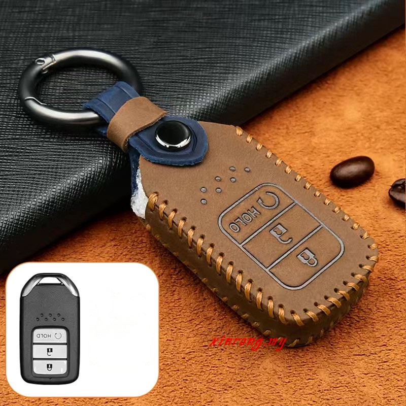 Dompet Kunci Mobil Bahan Kulit Sapi Asli Untuk Honda City HRV BRV JAZZ CRV ACCORD CIVIC