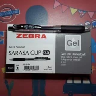 

Pulpen Gel Sarasa 0.5 Hitam /Pack