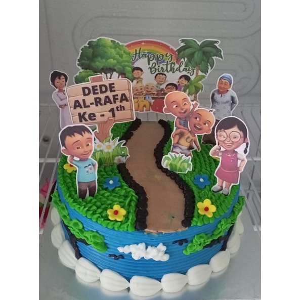 

kue ulang tahun Upin ipin