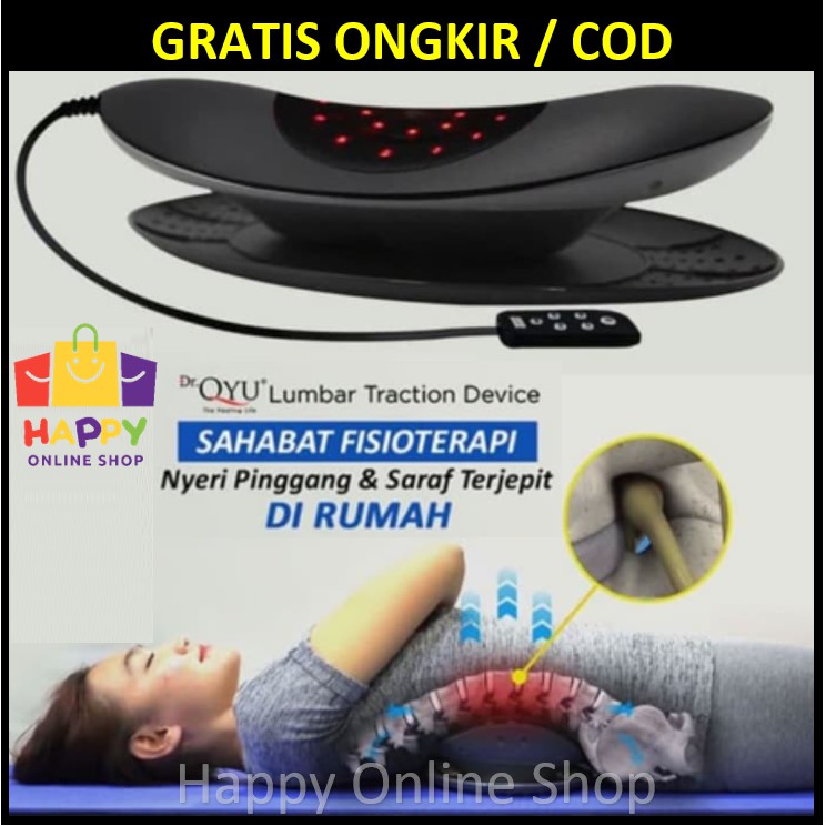 DR QYU Lumbar Traction Device - Terapi Nyeri Punggung Low Back Pain dr. Qyu