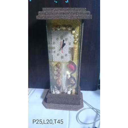 HIASAN JAM KERANG KERAJINAN PASIR