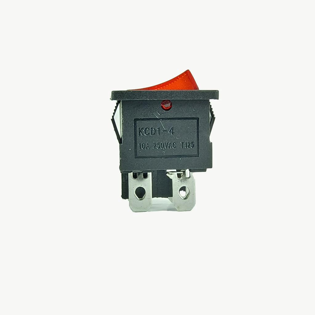 Saklar KCD1 4 pin On Off Tombol Lampu Rocker Power Switch 4pin