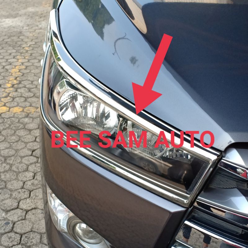 GARNISH DEPAN CHROME INNOVA REBORN