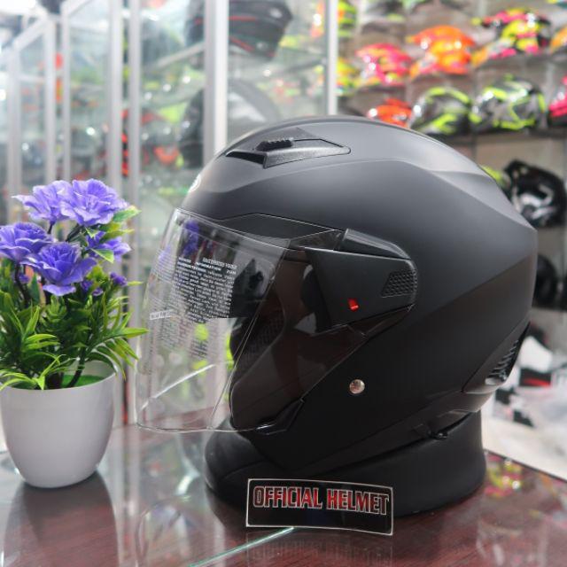 HELM ZEUS 611 Black Doff-XL
