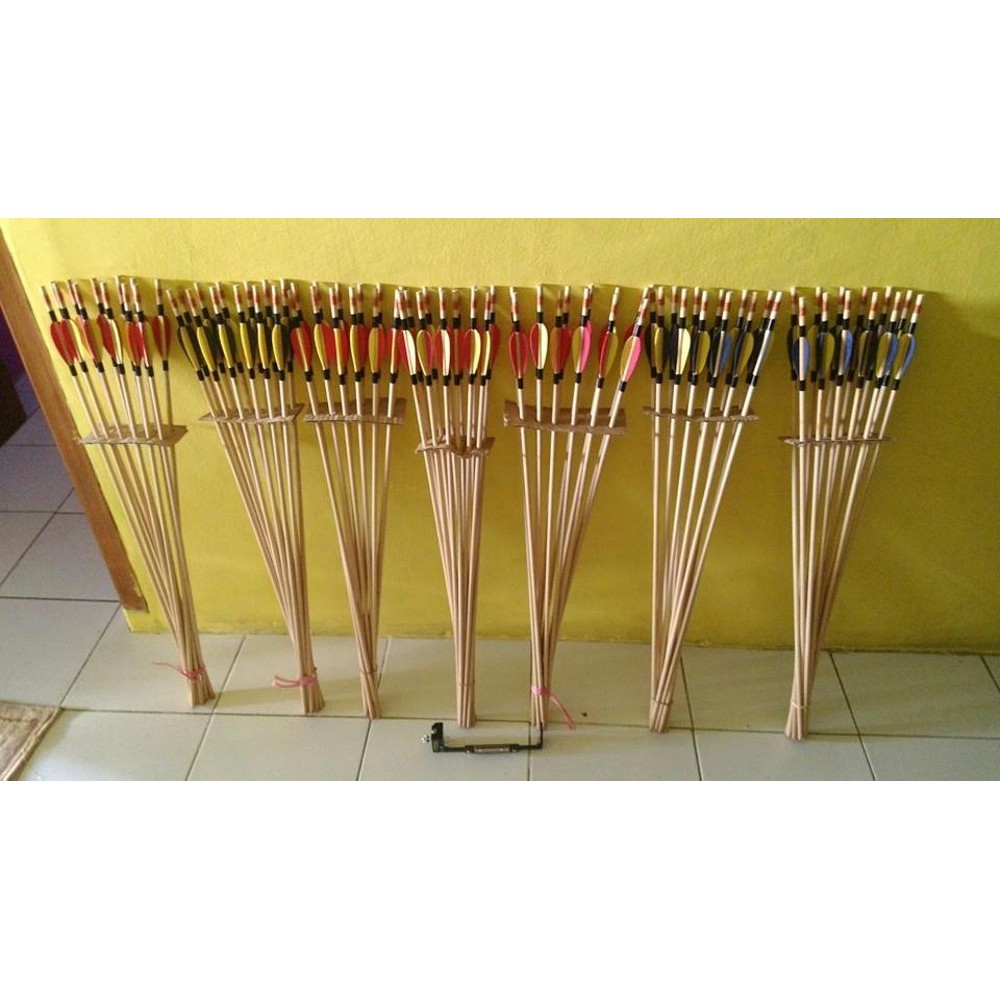 3 Pcs Anak Panah Arrow Panahan Kayu Ramin