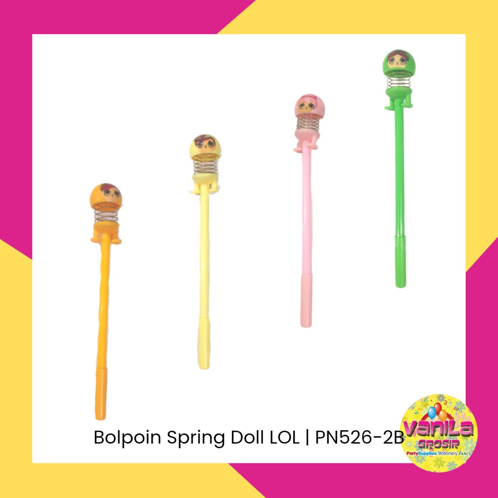 

1Pcs Pen Gel Karakter BT21, Pulpen Spiring Dol LOL, Pen Gel Kipas BT21, Pen Gel karakter