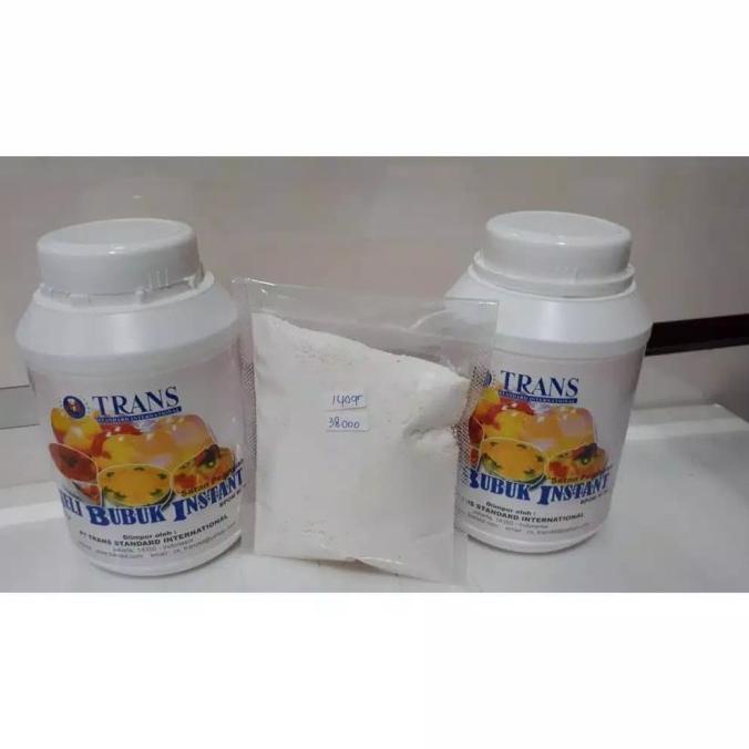 

yang dicari] Instant Jelly Powder / Jeli Bubuk Instant Trans repack 140 gram