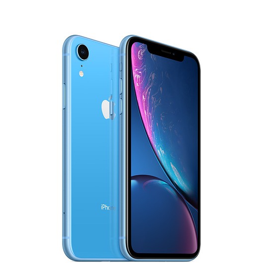 iPhone XR 64GB All Sim Silent Fullset Original Second Mulus100% 3utools All Green (Garansi 1 Tahun)-Blue