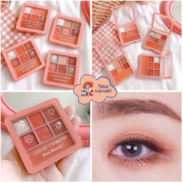 Kiss beauty strawberry eyeshadow