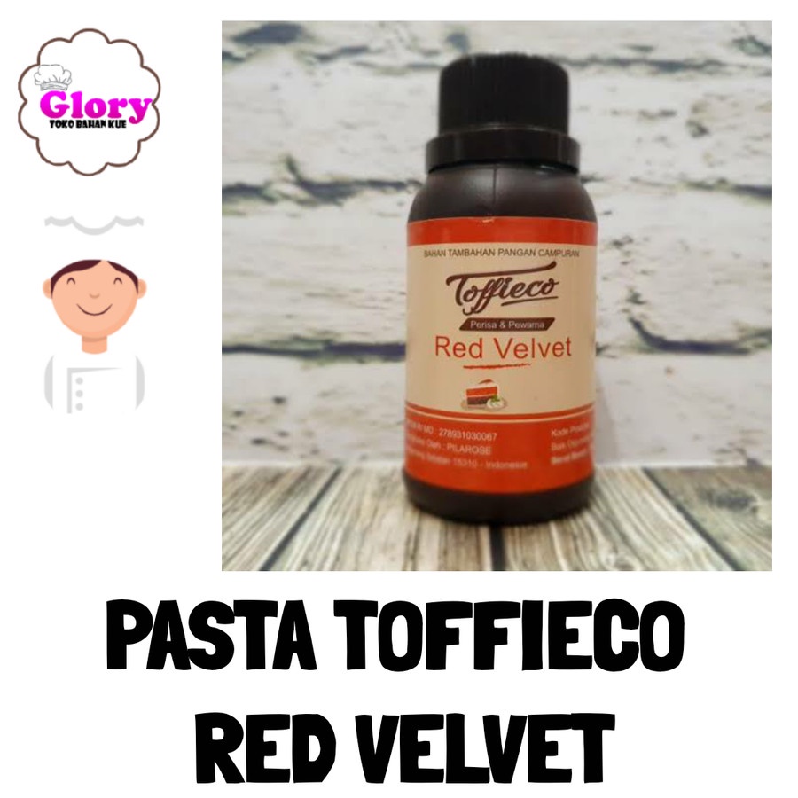 

pasta toffieco red velvet 100 gr