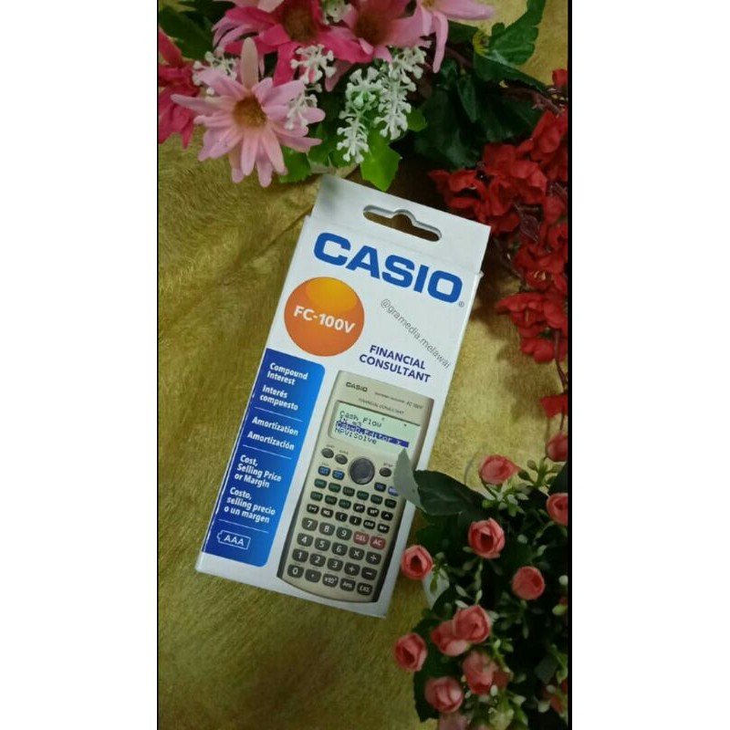 

SCIENTIFIC CALCULATOR CASIO FC-100V CONSULTANT