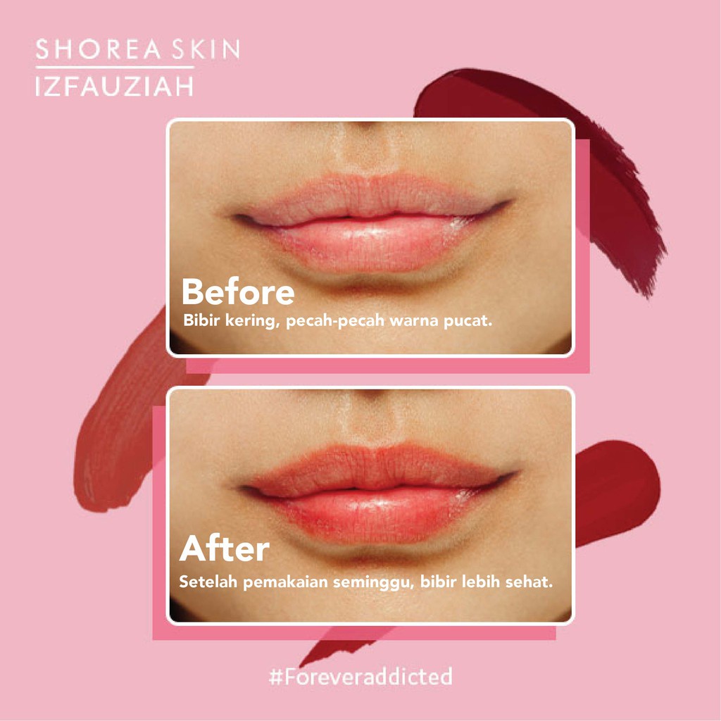 Lip Cream Hybrid Makeup - Skincare Di Dalam Makeup Shorea Skin