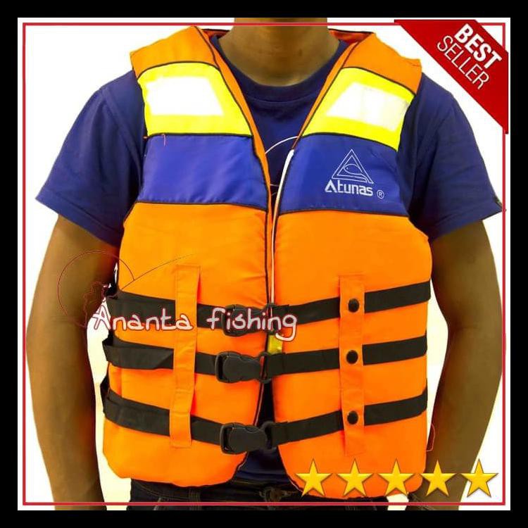 100% TERMURAH JAKET ROMPI PELAMPUNG BAJU RENANG PERALATAN SNORKLING UKURAN DEWASA 100%TERLARIS