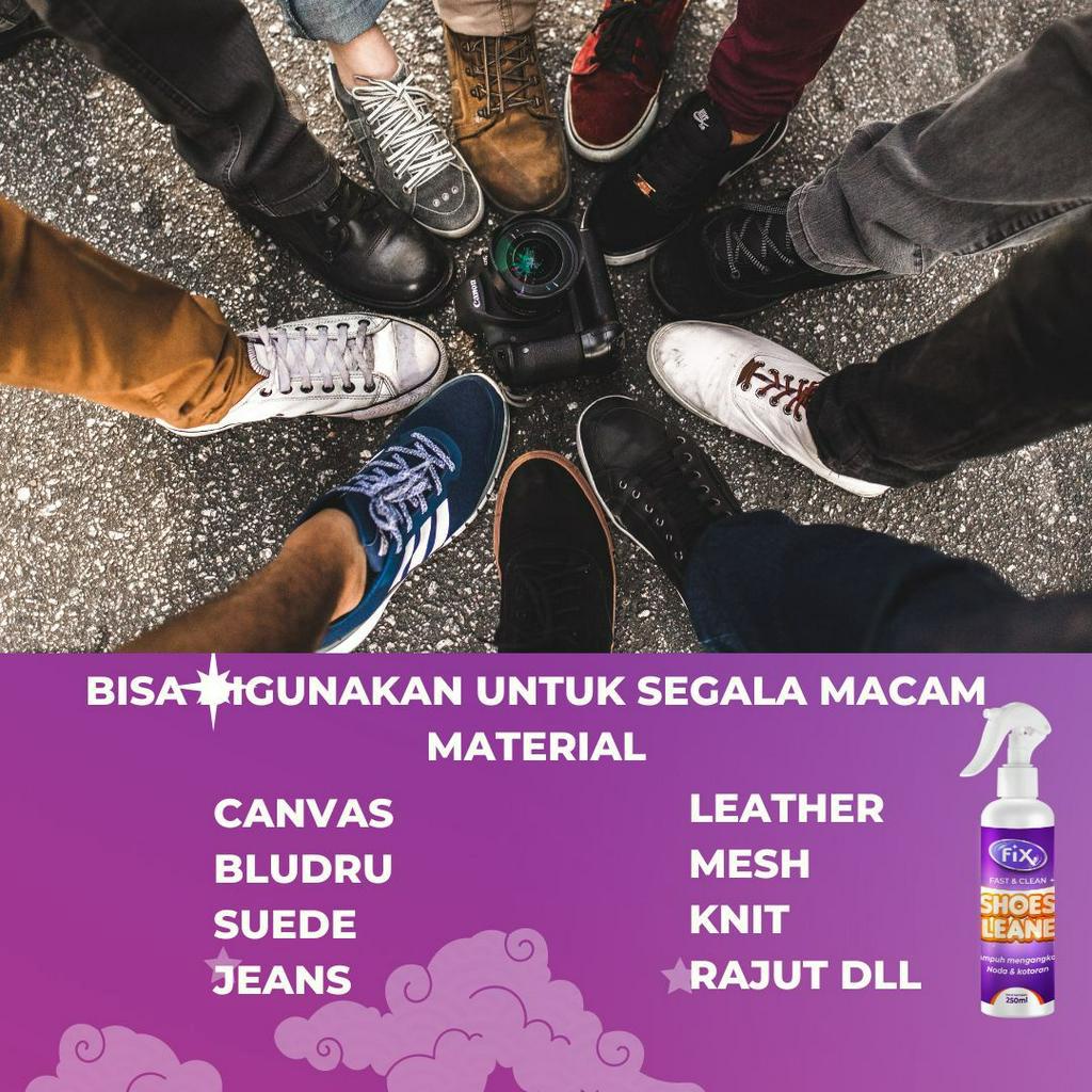 Paket Shoes Care Sabun Cuci Pembersih dan Parfum Sepatu Anti Bau dan Bakteri