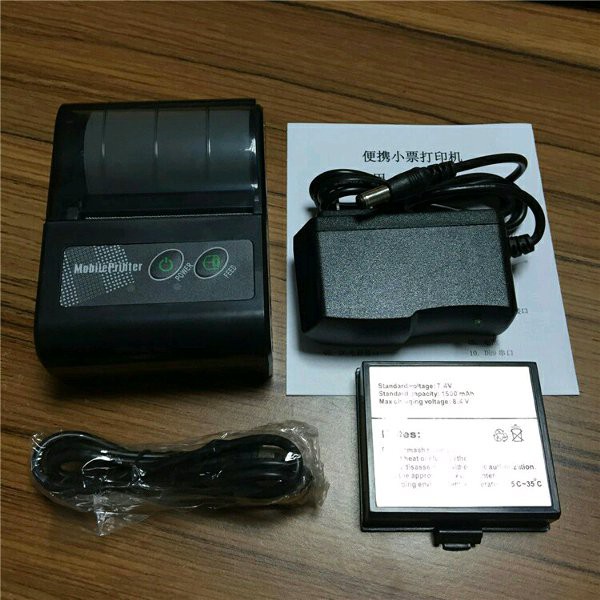 READY STOK--         Printer Kasir Mini Bluetooth Thermal 58mm Android MPT-II         TERLARIS