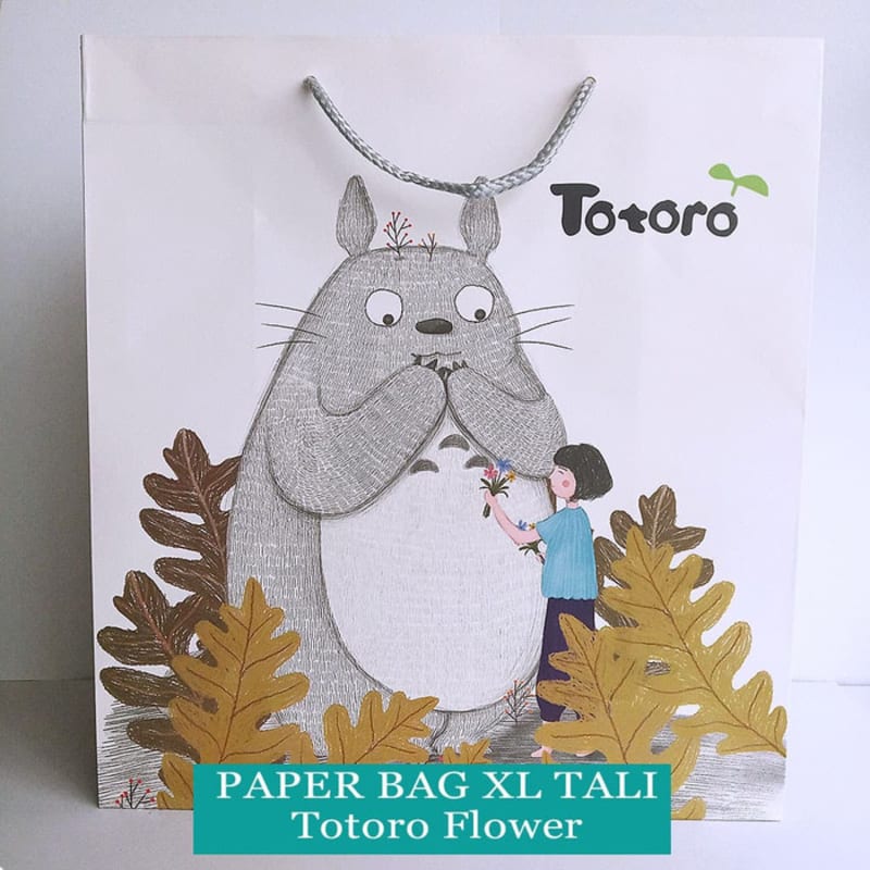 Paper Bag Tali Motif / Tas Kertas Kado / Tas Ultah - XL TOTORO