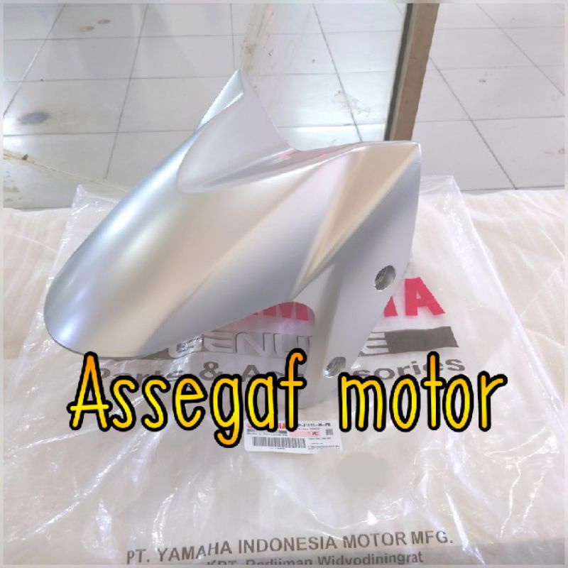 SPAKBOR DEPAN YAMAHA NEW NMAX 155 CONNECTED 2020-2021 SILVER ORIGINAL YGP