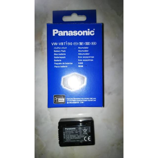 Battrey panasonic VW-VBT190