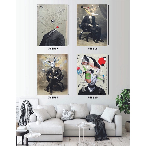 

Buku Tulis / Notebook / A5 Jepang / Surealism / Set 2564