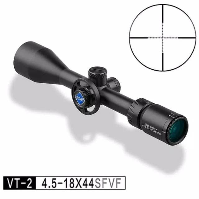 Telescope Teleskop Discovery VT-2 4.5-18X44SFVF Senapan Berburu
