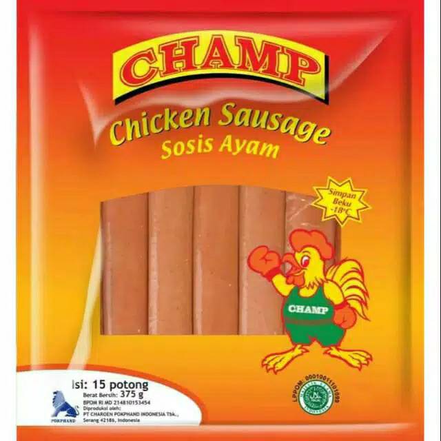 

Champ Sosis Ayam/375grm