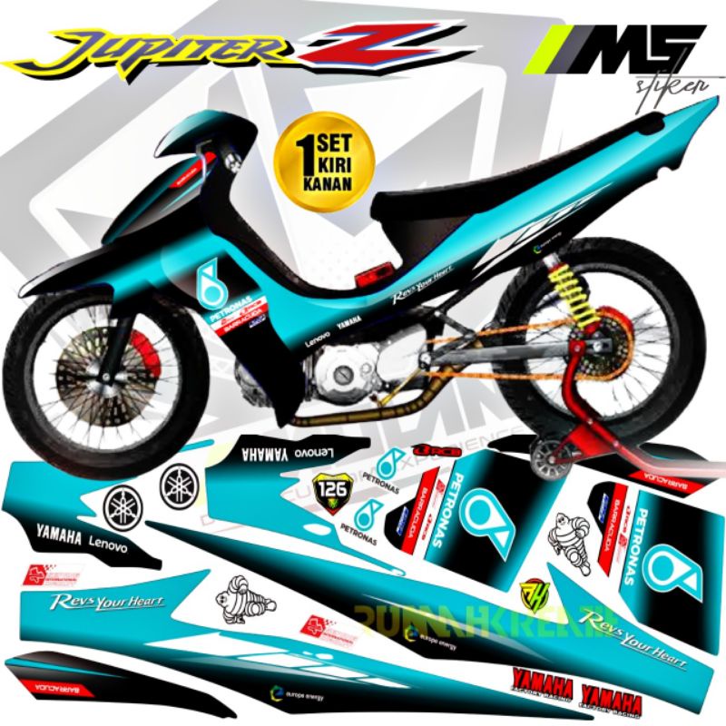 Jual Decal Sticker Striping Variasi Jupiter Z Burhan 20042009 PETRONAS