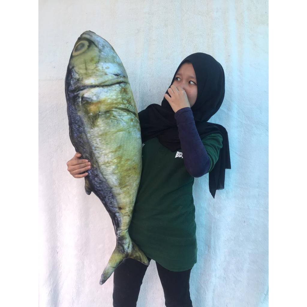 Bizzarpillow Bantal Ikan Asin Size XL BZ072