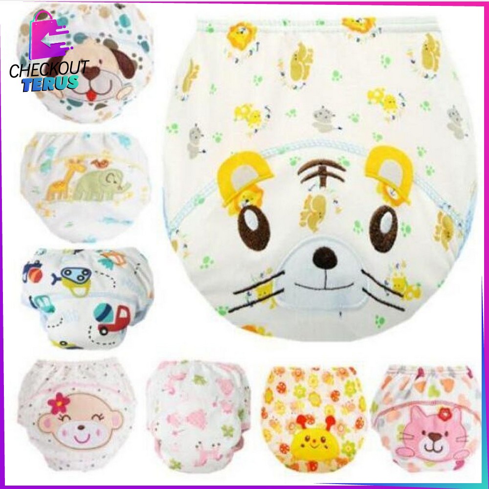 CT P79 Popok Kain Anak Bayi Cuci Ulang Cloth Diaper Klodi Popok Bayi Clodi Celana Training Pants Anak Bayi