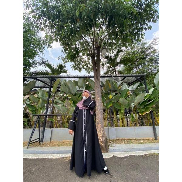 Baju Gamis ArabTurki Rummi Abaya Syar'i  Polos Dress Muslim Wanita Remaja Dewasa Casual Basic Simpel