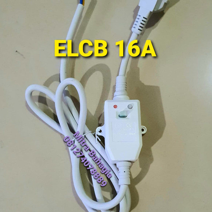 solusi ELCB 16A + Kabel Murah