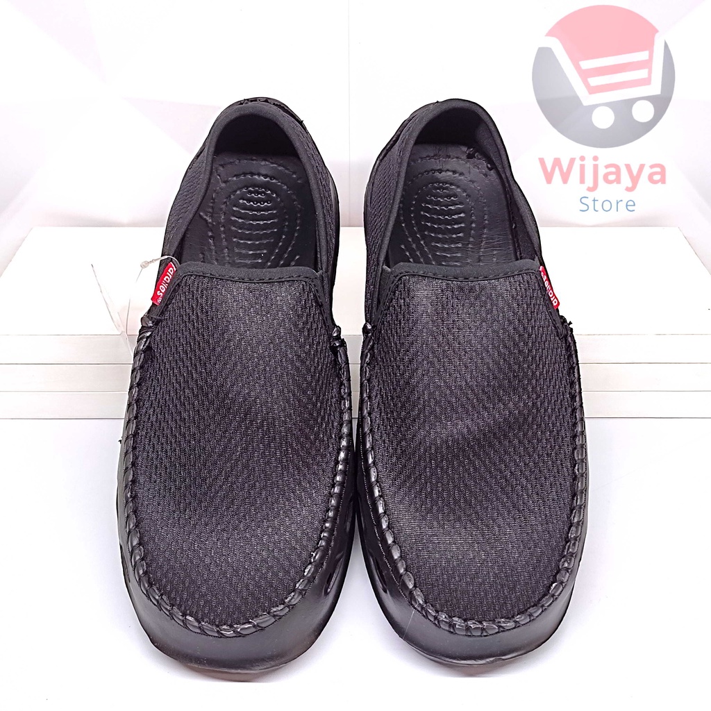 Sepatu Slip On Selop Pria Ardiles Original dan Berkualitas untuk Penampilan Santai yang Trendi Hitam Abu Biru Navy HELMEPO JNEE