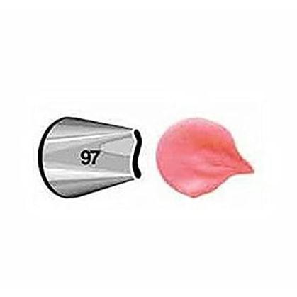

Spuit Tip no 97 Wilton / Atecco / Korea - Petal Leaf kelopak buttercre