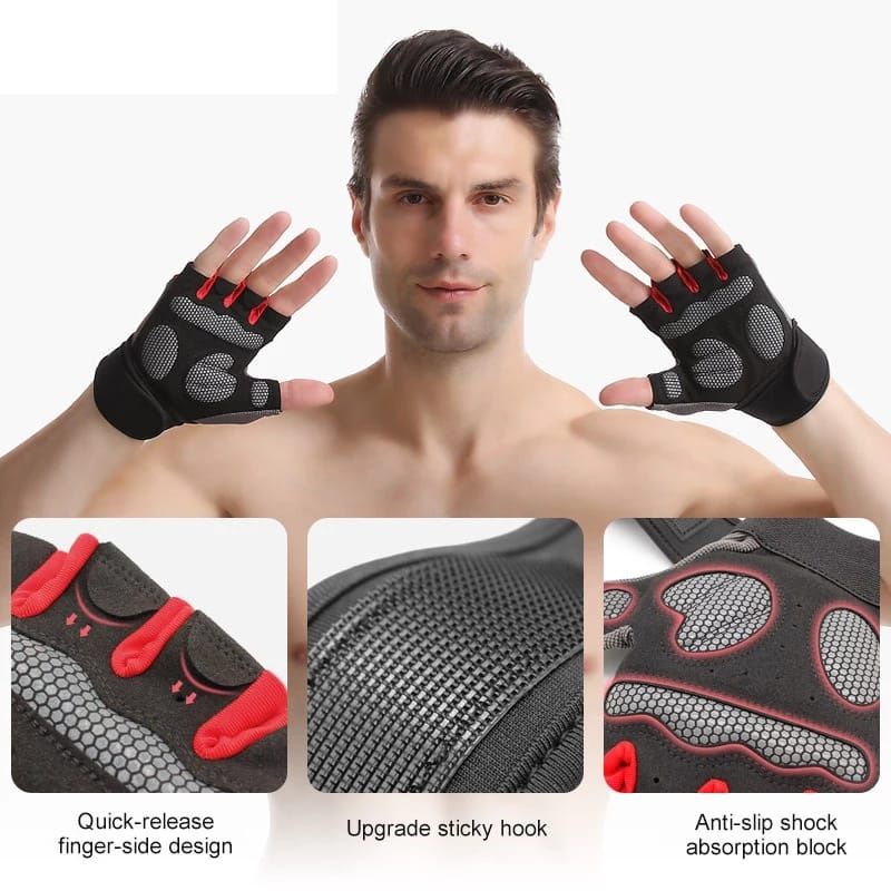 Sarung Tangan Fitness Gym Sport Motor Gloves