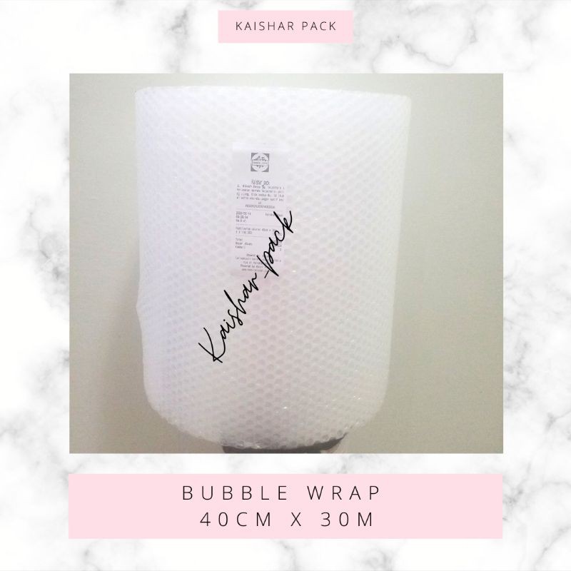 

BUBBLE WRAP / BUBBLEWRAP 40CM x 30M