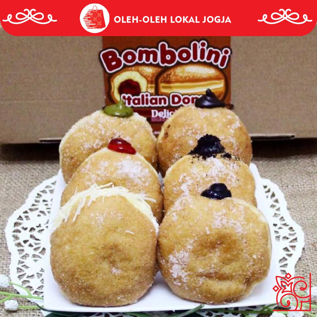 PAKET DONAT BOMBOLONI BY DELICIA BAKERY JOGJA