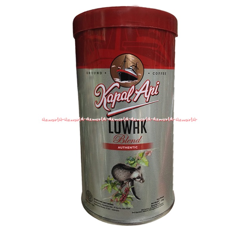 Kopi Kapal Api luwak Blend Kaleng 200gr Kopi di Giling Bubuk Kaleng Coffee Kapalapi