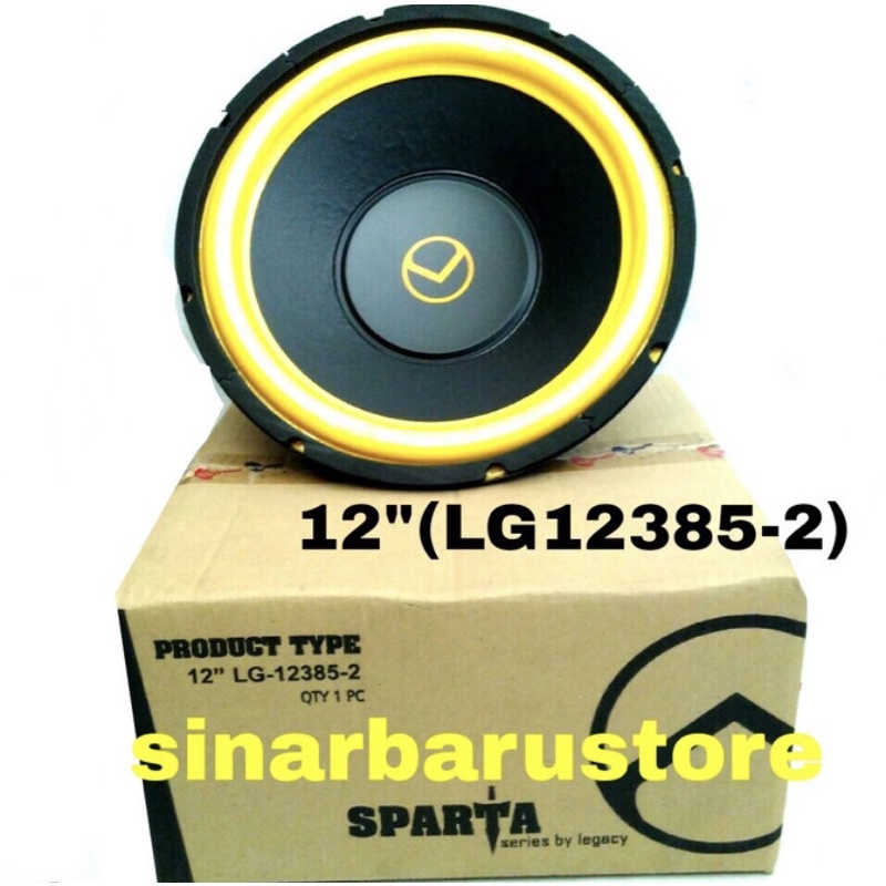 Speaker/Speker Sparta By Legacy 12 Inchi
