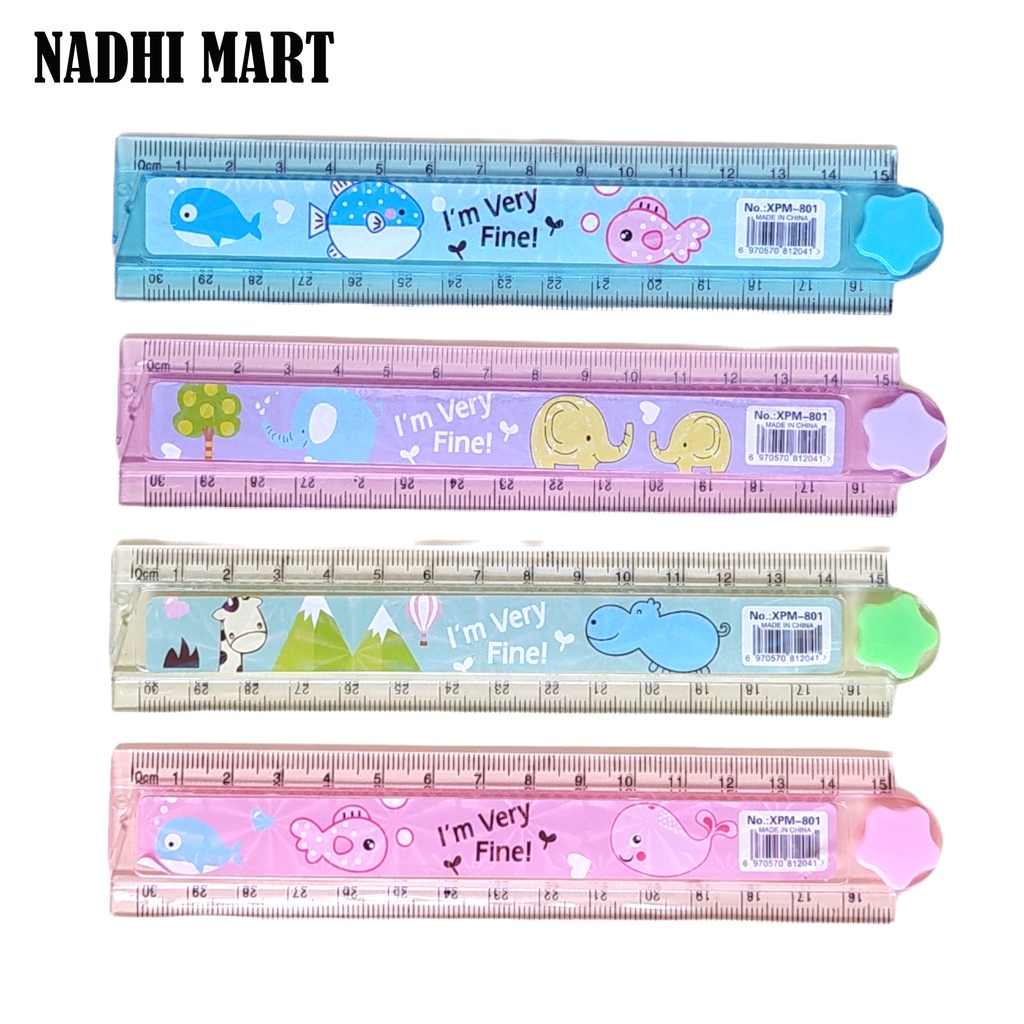 

PENGGARIS LIPAT 30CM / GAR LIPAT 30CM XPM-801