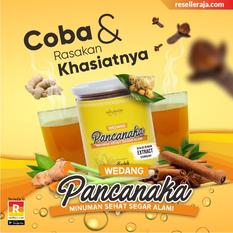 

pancanaka naturindo food minuman kesehatan minuman imun wedangan