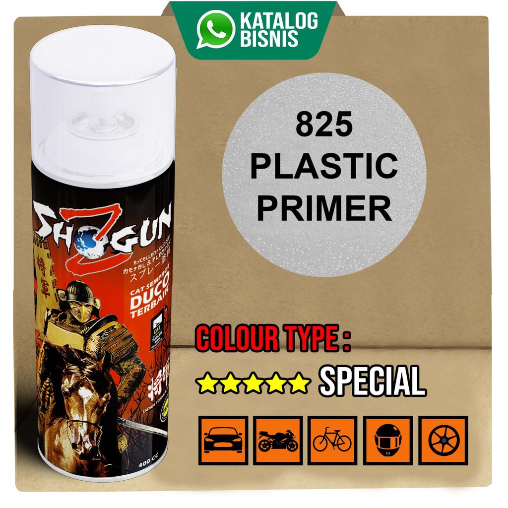 Cat Semprot Shogun Z Plastic / Plastik Primer 825 - Pilok Pylox Pylok Pilox